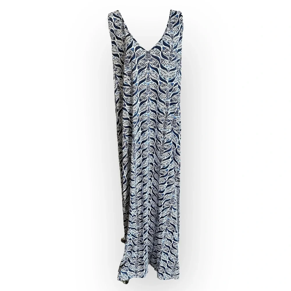 Lilly Pulitzer Kerri Maxi Dress Mermaids Tale XL - Picture 2 of 5